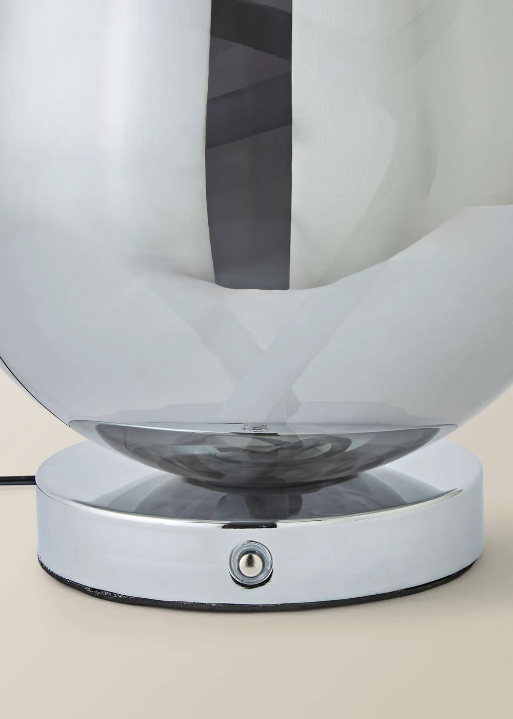 ValueLights Helix Smoked Glass Integrated LED Table Lamp - One Size Image 6