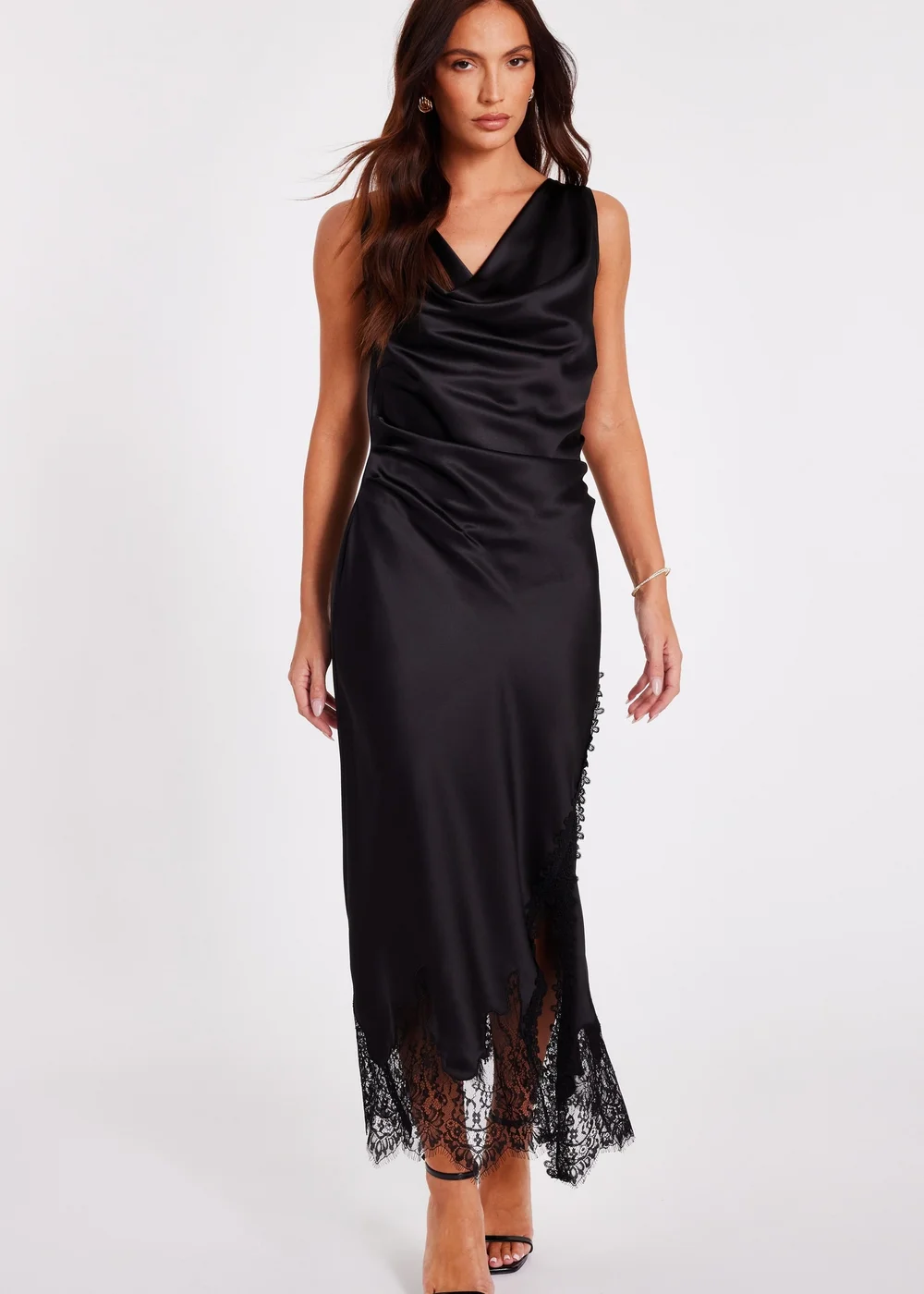 quiz lace dress Navy and nude lace dress from quiz brand new with