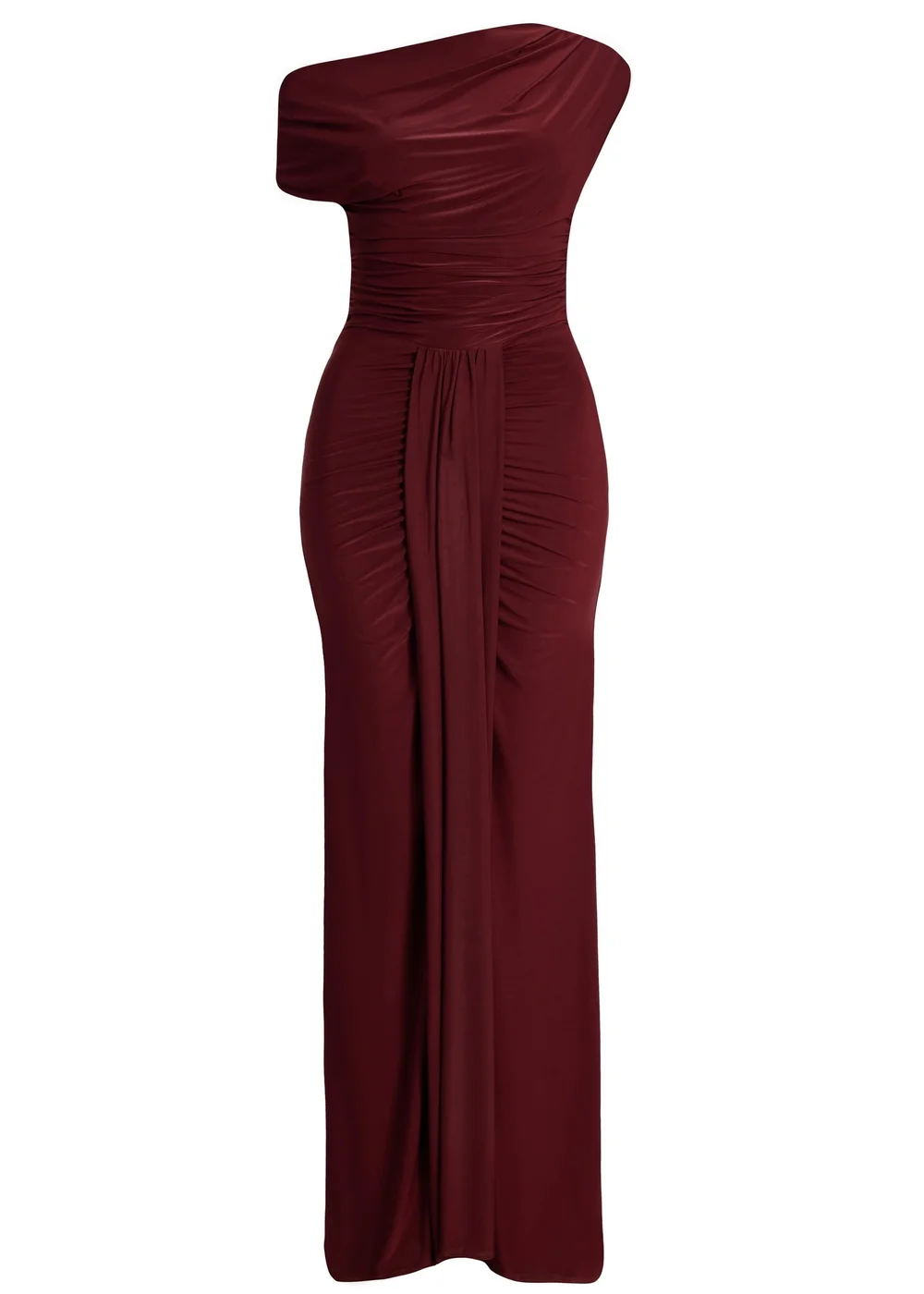 Quiz Burgundy Petite Off Shoulder Maxi Dress - 6 | Matalan Quiz Burgundy Petite Off Shoulder Maxi Dress - 6 | Matalan
