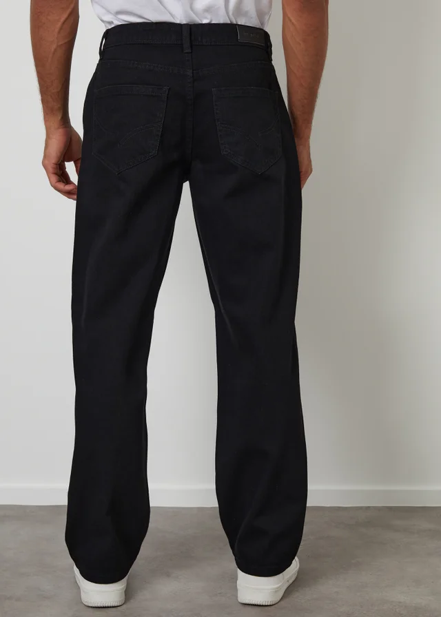 Threadbare Black Loose Fit Jeans