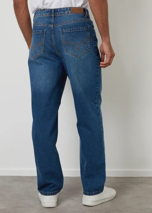 Threadbare Blue Loose Fit Jeans - 30/L32 Image 2