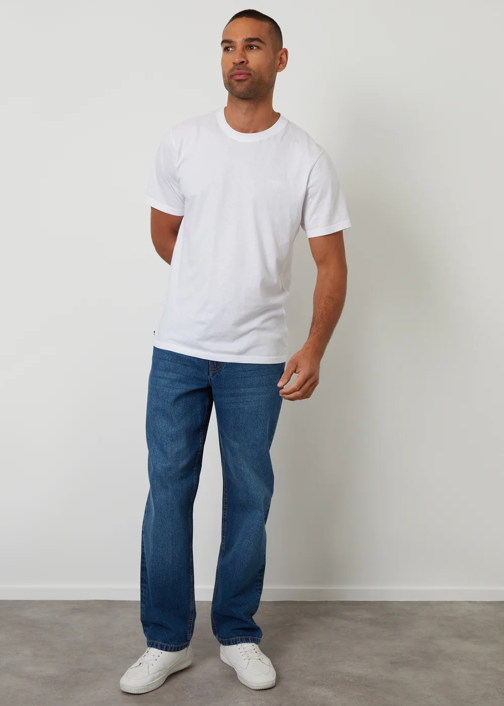 Threadbare Blue Loose Fit Jeans - 30/L32 Image 3