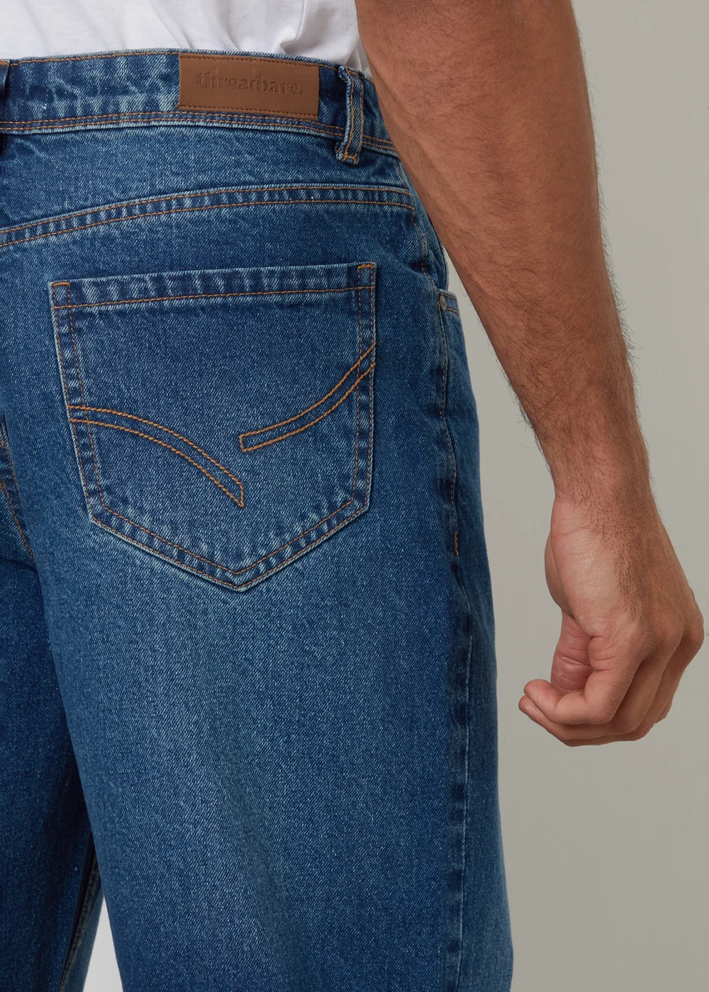 Threadbare Blue Loose Fit Jeans - 30/L32 Image 4