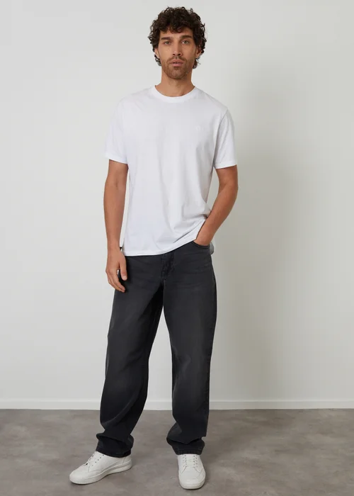 Threadbare Grey Loose Fit Jeans - 32/L32 Image 3