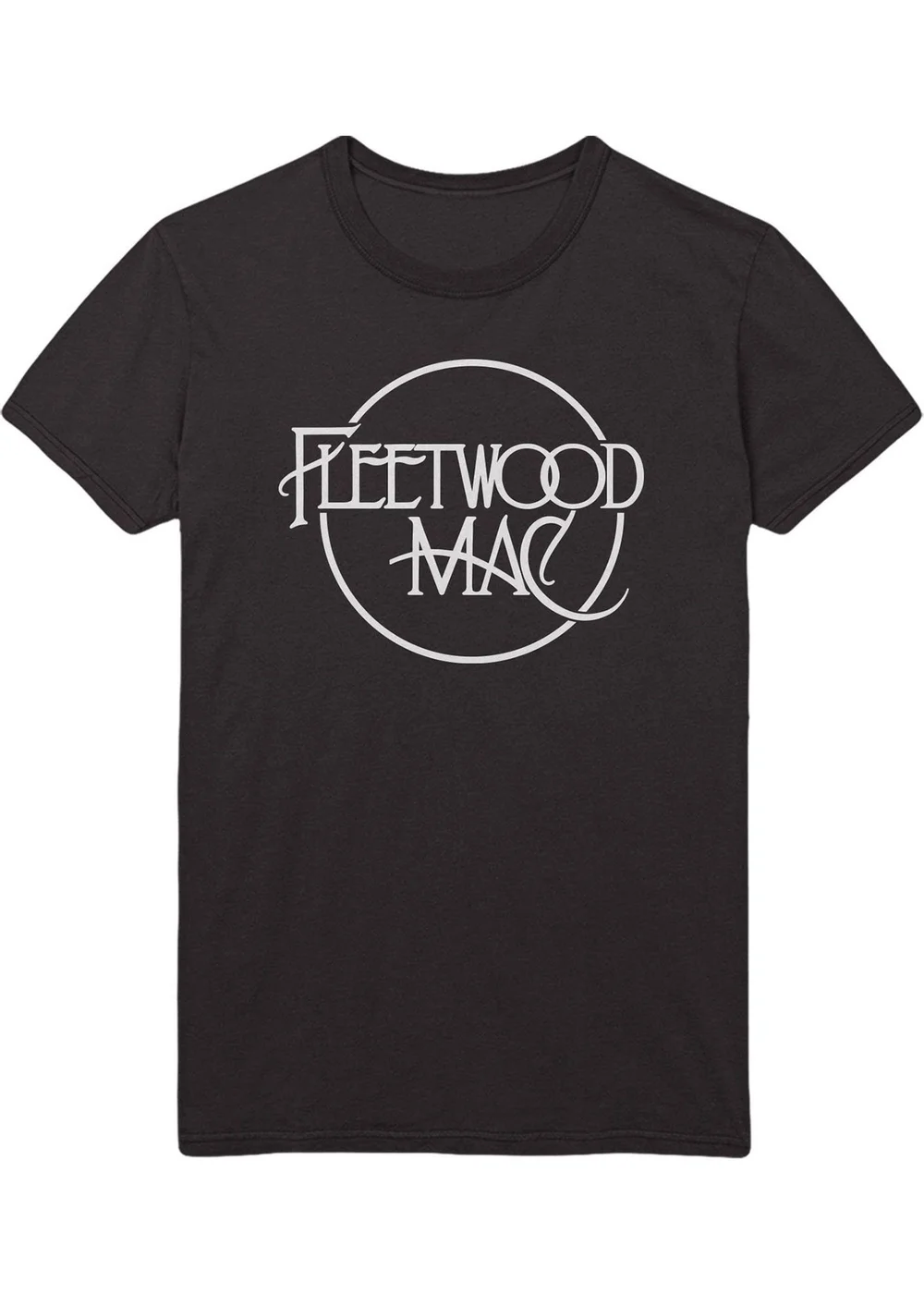 Fleetwood Mac Black Logo T-Shirt - Medium Image 4