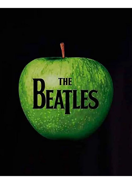 The Beatles Black Apple Logo T-Shirt - 2XL Image 3