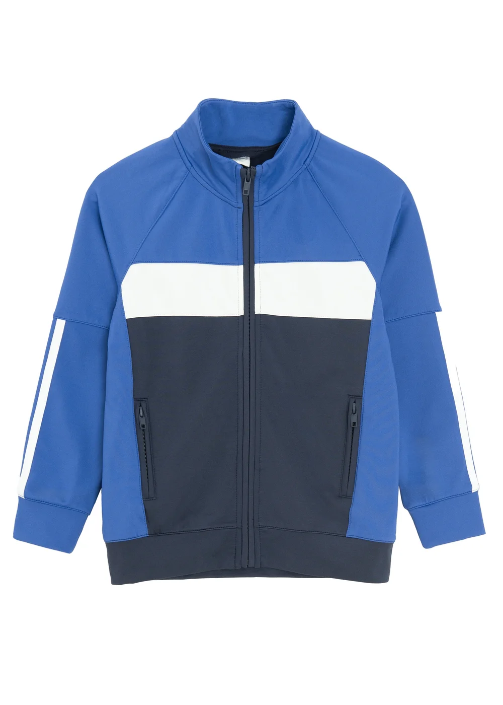 Cool Club Blue 2-Piece Tracksuit Jacket & Track Pants Outfit Set (3-7 yrs) - Age 3 Years Image 2