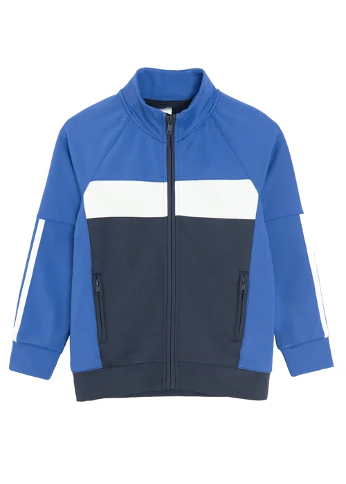 Cool Club Blue 2-Piece Tracksuit Jacket & Track Pants Outfit Set (3-7 yrs) - Age 3 Years Image 2