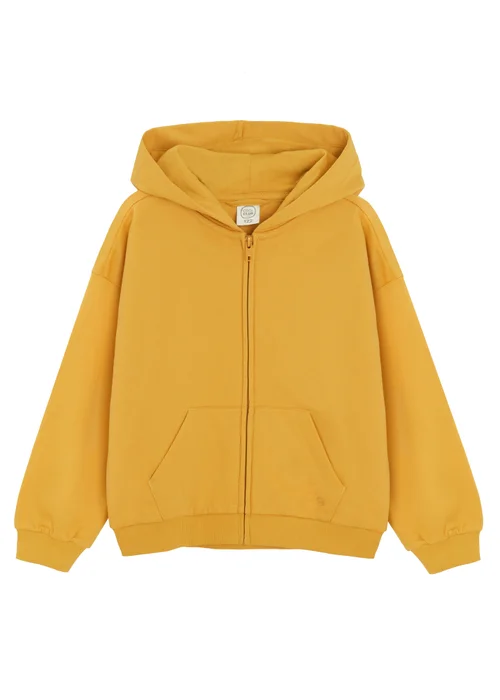 Cool Club Yellow Zip-Up Front Hoodie (2-8 yrs) - 6 Yrs Image 1