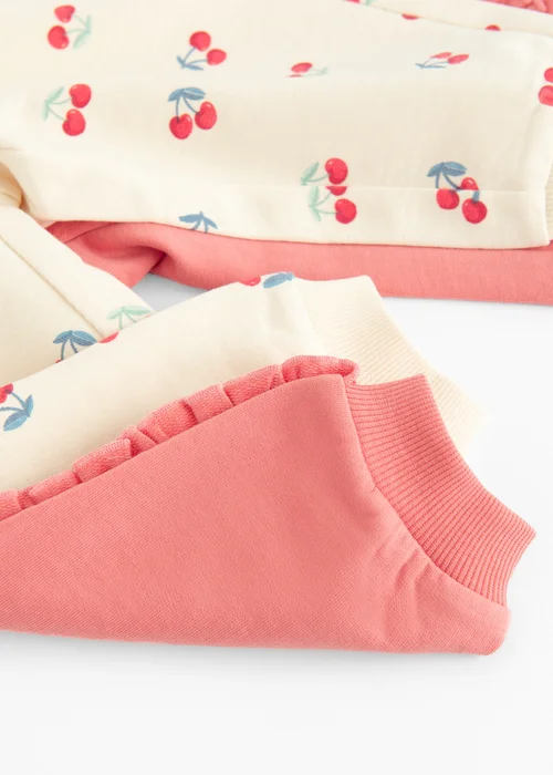 Cool Club Pink 2-Pack Printed Joggers (2-24 mnths) - 2-3 Months Image 4