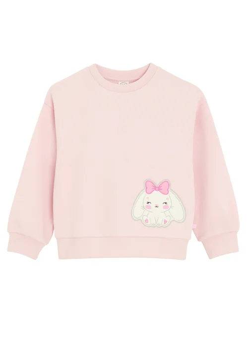 Cool Club Pink 2-Piece Sweatshirt & Jogger Outfit Set (2-8 yrs) - Age 7 Years Image 2