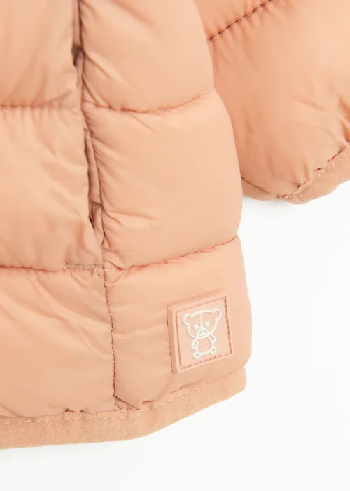 Cool Club Pink Padded Hooded Jacket (3-24 mnths) - 9-12 months Image 4