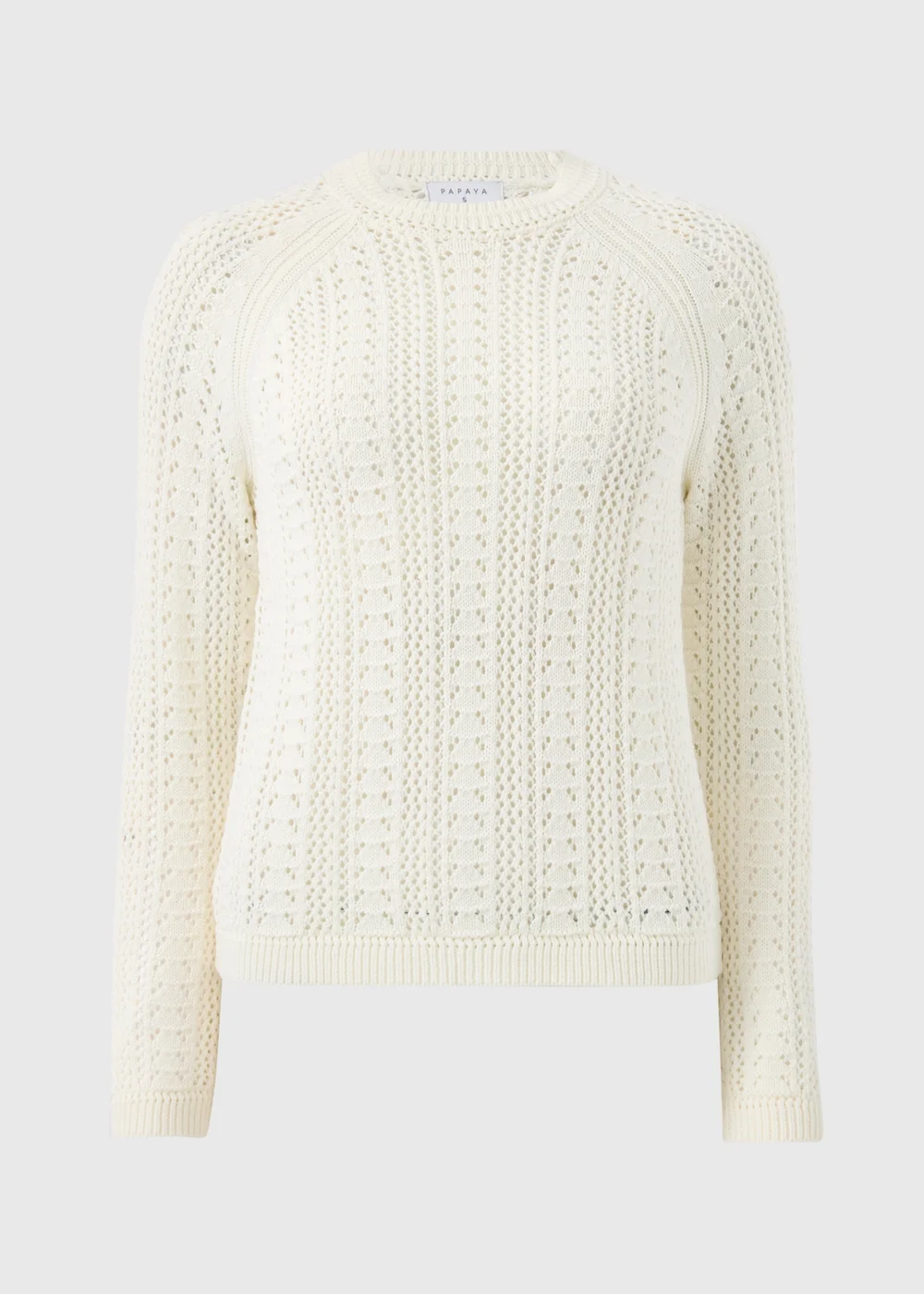 White Stitch Jumper - S Image 2