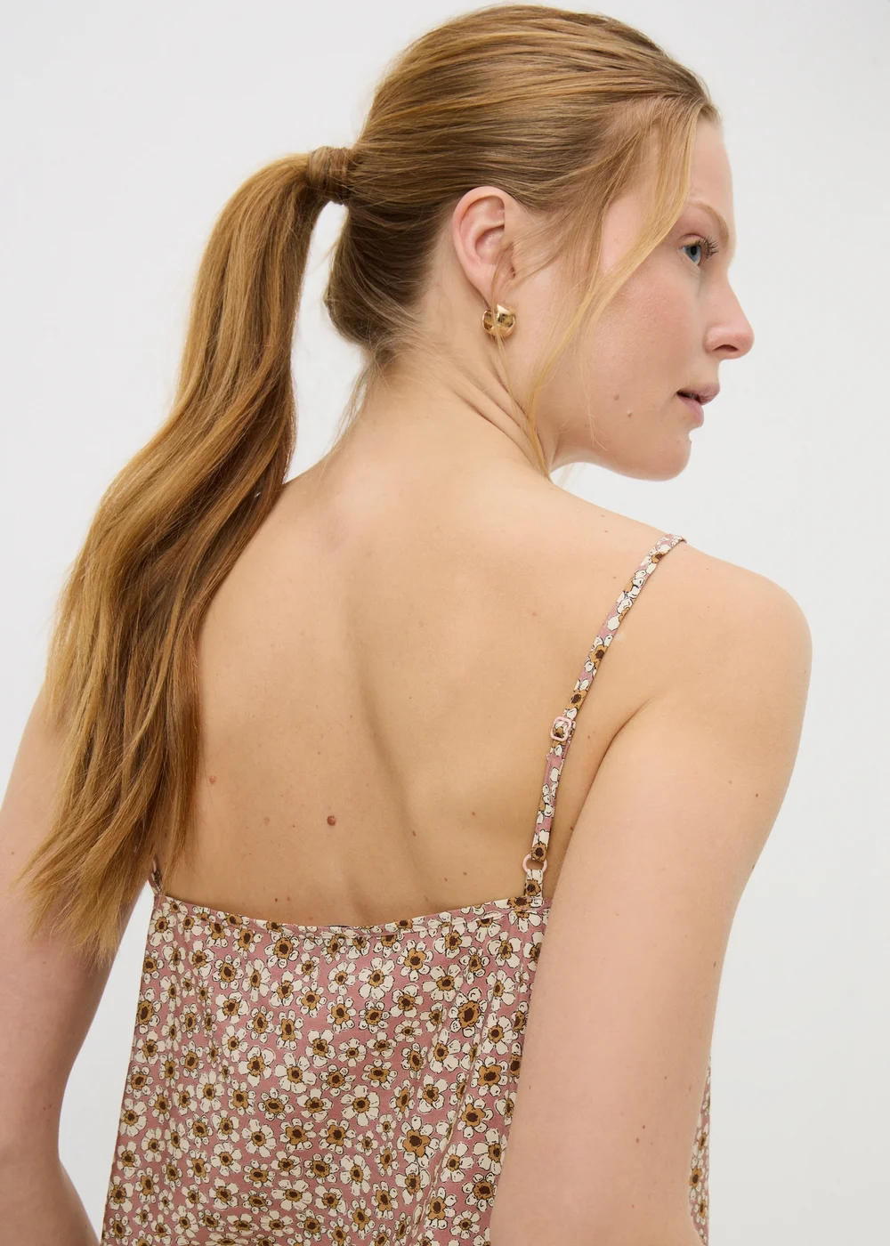 Pink Ditsy Floral Cami Top - 28 Image 3