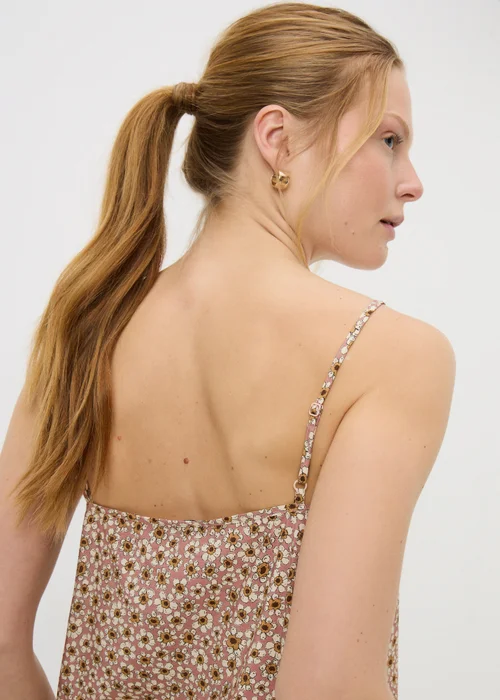 Pink Ditsy Floral Cami Top - 28 Image 3
