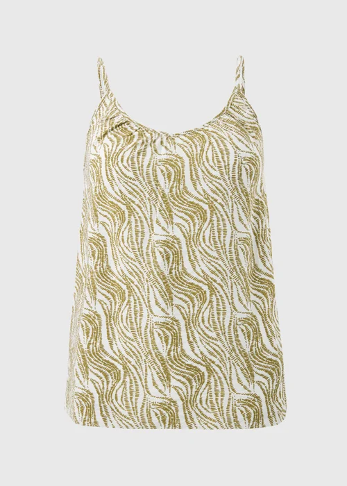 Green Printed Cami Top - 20 Image 4