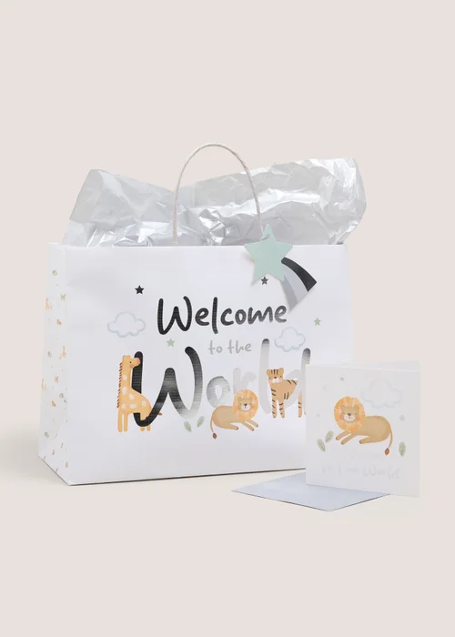 New Baby Gift Bag & Card Image 3