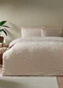Natural Seersucker Embroidered Boot Duvet Set - Single Image 1