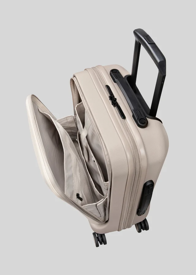 IT Luggage Taupe Luminita Hard Suitcase