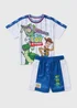 Toy Story Boys Blue Airtex Top & Short Set (1-7yrs) - Age 2 - 3 Years Image 1