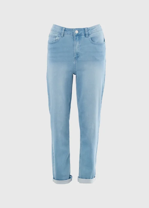 Jolie Light Wash Comfort Slim Fit Jeans - Size 8 Image 4