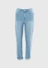 Jolie Light Wash Comfort Slim Fit Jeans - Size 8 Image 4