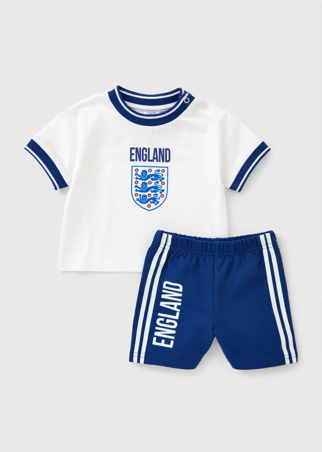 England Baby Navy Top & Short Set (0-18mths)