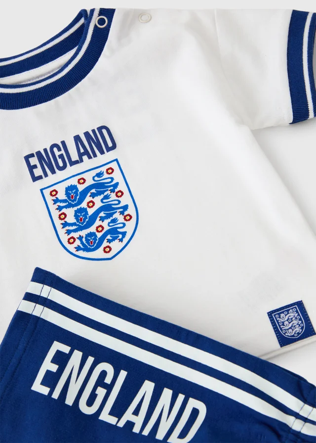 England Baby Navy Top & Short Set (0-18mths)