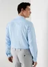 Taylor & Wright Blue Texture Regular Fit Shirt - S Image 4