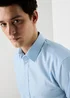 Taylor & Wright Blue Texture Regular Fit Shirt - S Image 3