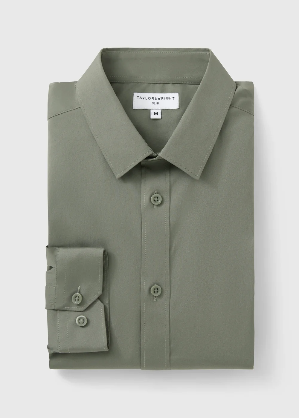 Green Performance Slim Fit Shirt - XL Image 5