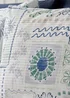 Blue Palm Tile Duvet Set - Single Image 2