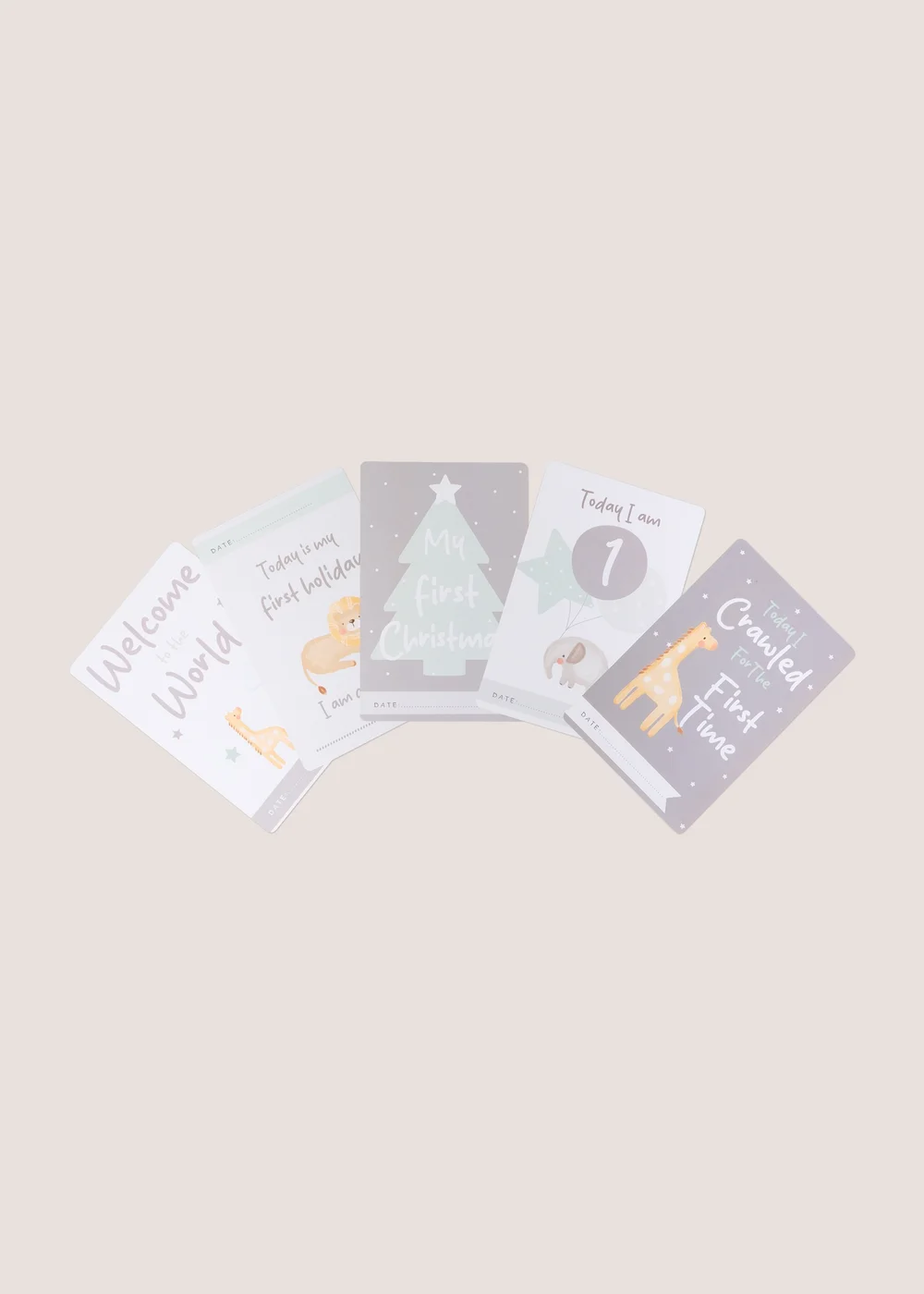 Baby Milestone Cards Image 2
