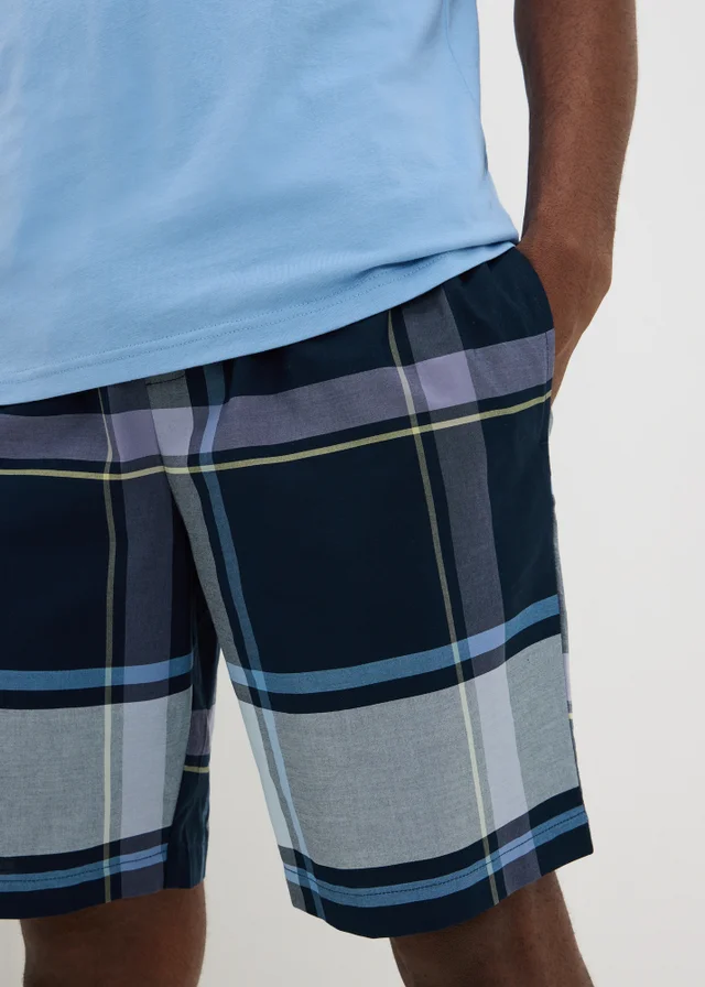 Blue Best Dad Ever Father's Day Short Pyjama Set