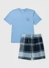 Blue Best Dad Ever Father's Day Short Pyjama Set - S Image 1