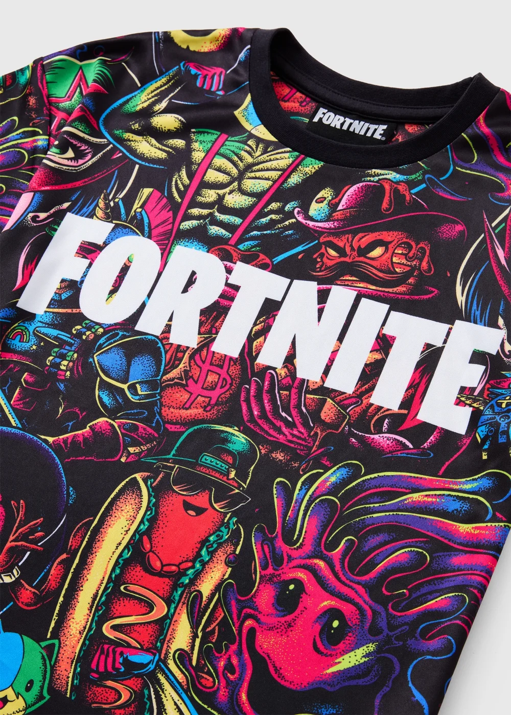 Fortnite Boys Multicolour Logo T-Shirt (5-13yrs) - Age 5 Years Image 2