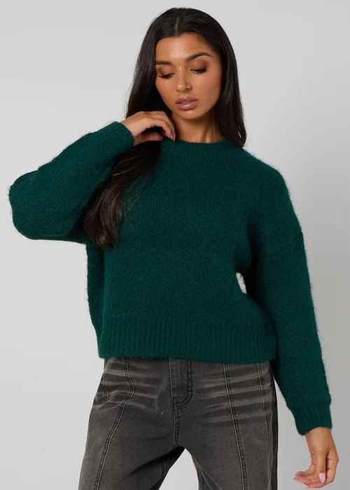 Urban Bliss Green Wool-Blend Jumper - L Image 2