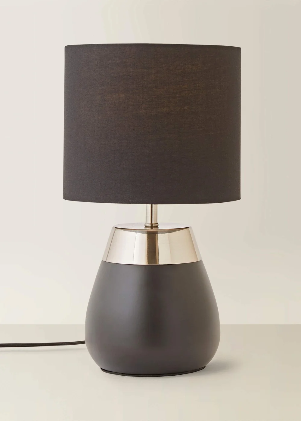 ValueLights Hurst Black Touch Touch Table Lamp - One Size Image 3