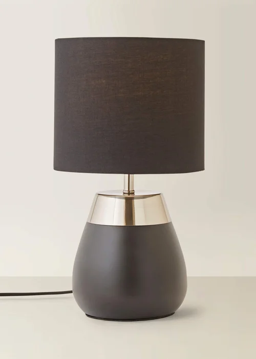 ValueLights Hurst Black Touch Touch Table Lamp - One Size Image 3
