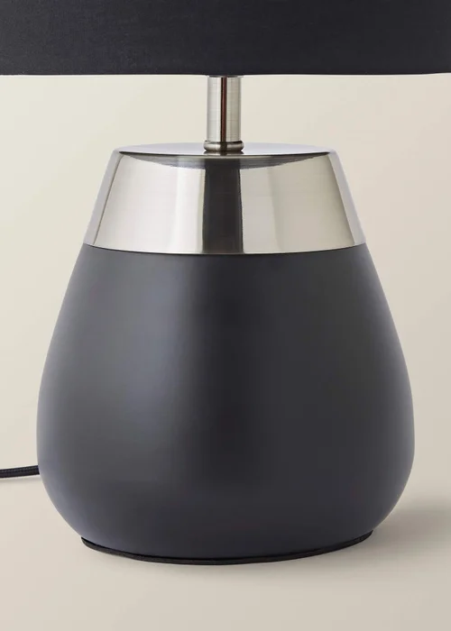 ValueLights Hurst Black Touch Touch Table Lamp - One Size Image 6