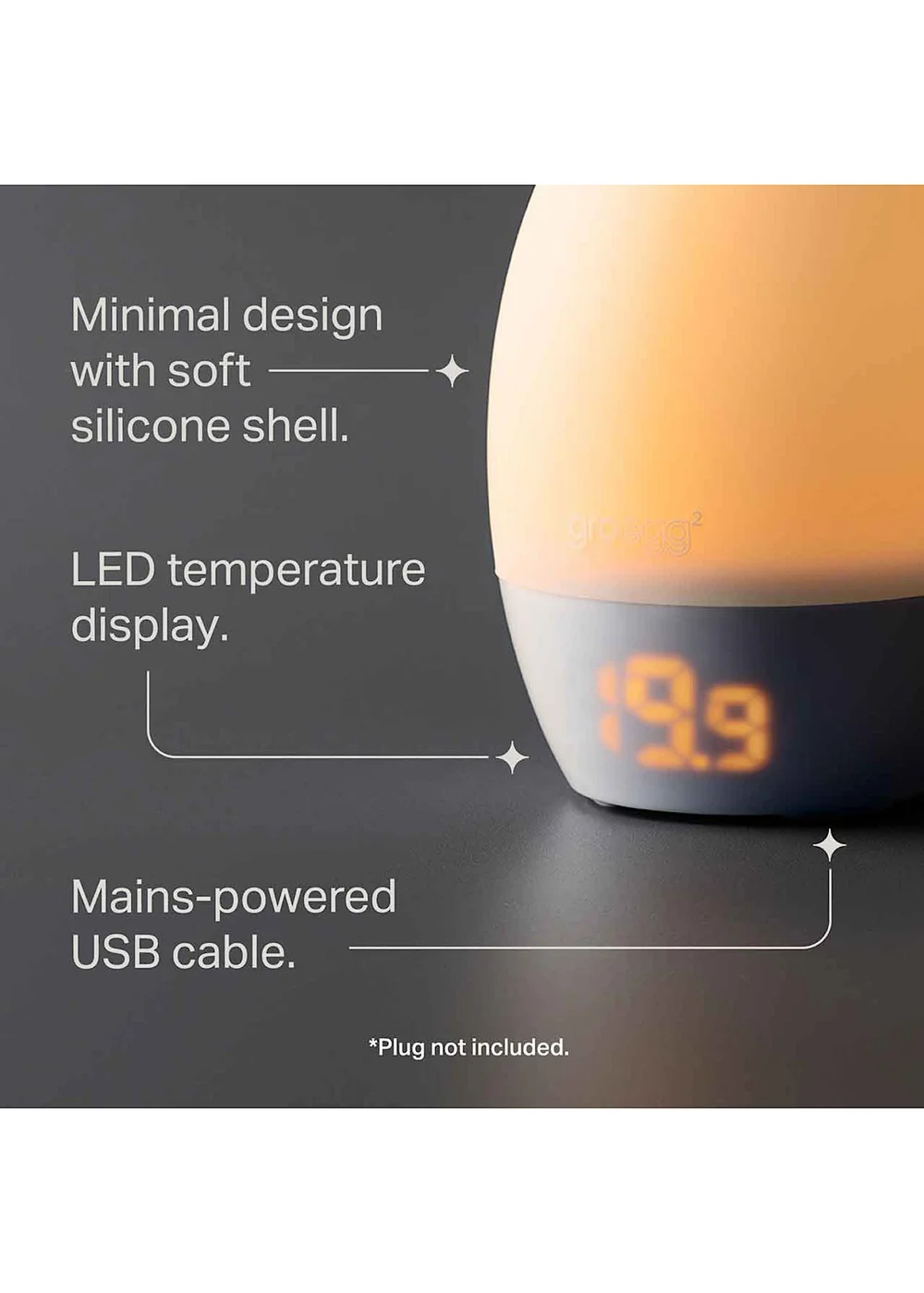 Tommee Tippee Grey GroEgg2 - One Size Image 2