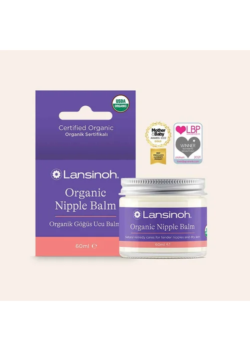 Lansinoh Clear Organic Nipple Balm - One Size Image 1