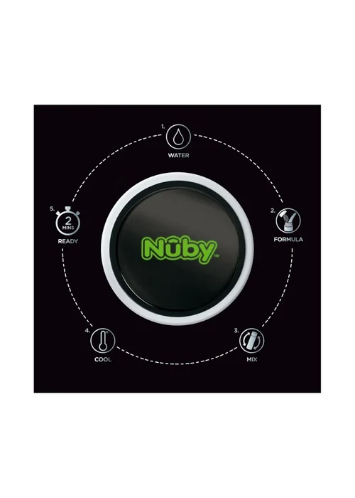 Nuby Light Grey RapidCool Flask - One Size Image 4