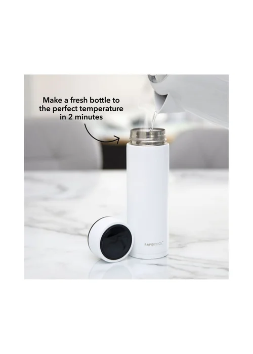 Nuby Light Grey RapidCool Flask - One Size Image 2