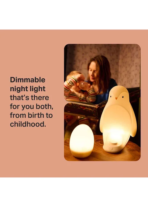 Tommee Tippee White Penguin Night Light - One Size Image 5
