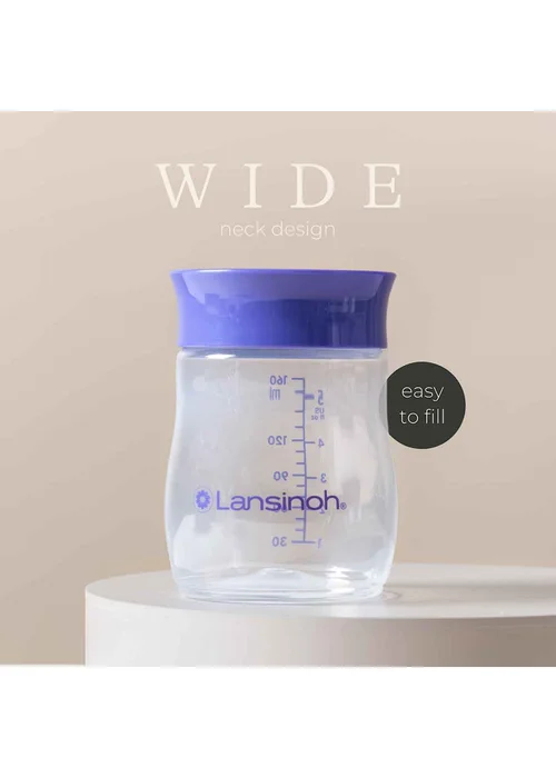 Lansinoh Clear Plastic Milk Storage Bottles 4 Pack - One Size Image 6