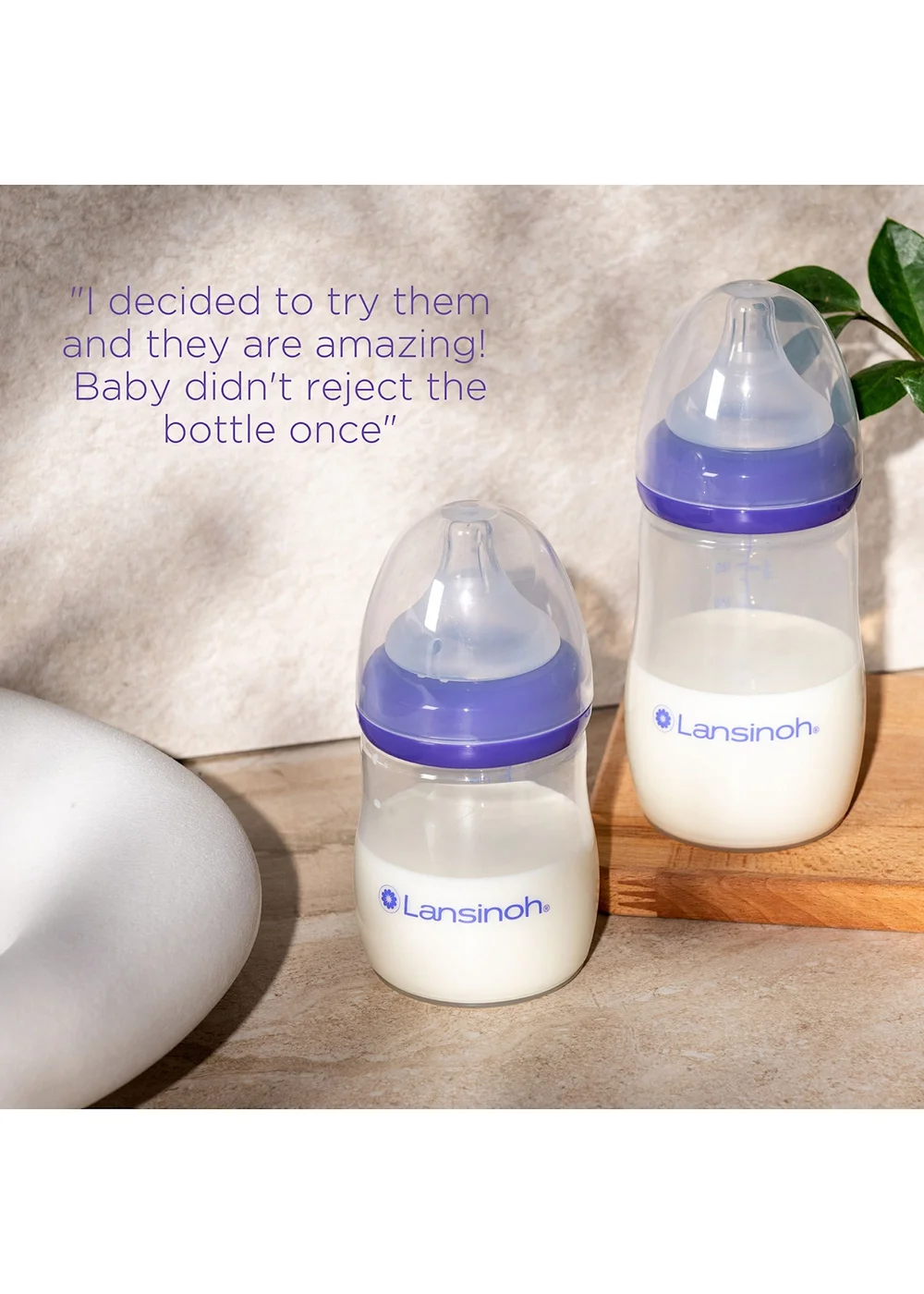 Lansinoh Feeding Bottle Starter Set - One Size Image 6