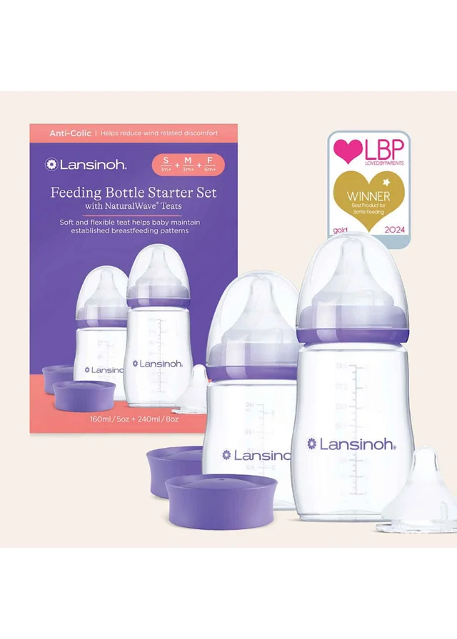 Lansinoh Feeding Bottle Starter Set
