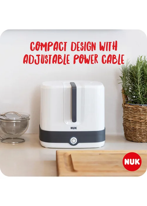 NUK White Vario Express Steam Steriliser - One Size Image 5