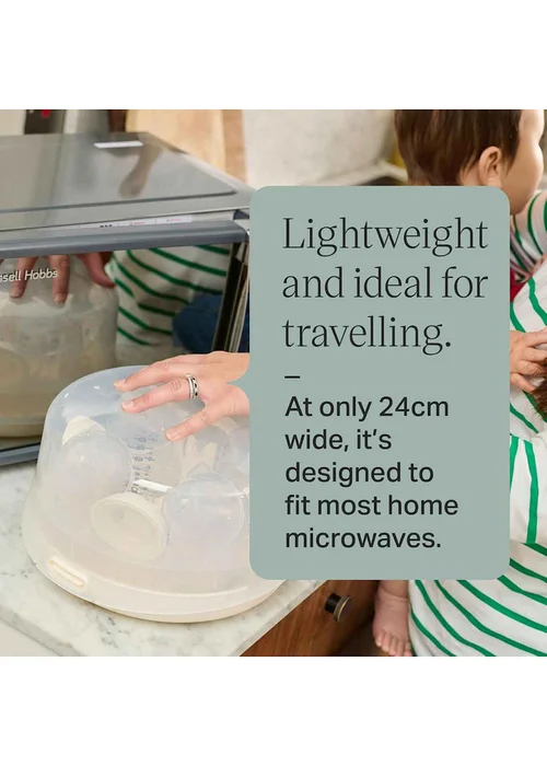 Tommee Tippee White Microwave Steam Steriliser - One Size Image 4